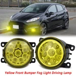 2X Led Fog Lights Bumper Driving Lamp Yellow 2014-2015 Ford Fiesta. Fixed Price $25.99.