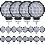 Led Work Lights For Truck,muvkqc 20PCS X42W 4.5" Round Light, White. Fixed Price $129.43.
