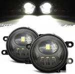 Partsam 12V Led Fog Lights Assembly Kit 54W 5000LM Compatible With Black. Fixed Price $80.31.