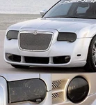 Fits 05-10 Chrysler 300C Gts Acrylic Smoke Headlight Fog Covers 4PC Set. Fixed Price $133.49.