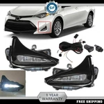 For Toyota Corolla Xle 2017- 2019 Daytime Running Lamps Fog Lights Kit. Fixed Price $36.96.
