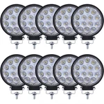 Led Work Lights For Truck Muvkqc 10PCS 4.5INCH Round Pods 12-24V Spot F.... Fixed Price $66.81.