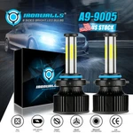 6-SIDE 9145 9140 H10 Led Fog Driving Light Bulb Super White 420000LM 6000K 2800W. Fixed Price $24.79.