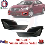 Fog Lamp Cover Left & Right Side Pair Textured For Nissan Altima 2013-2015 Sedan. Fixed Price $25.64.