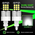 X Sawe Led Backup Reverse Lights 3156 3157 White 2100LM Ford F150 Mustang. Fixed Price $11.38.
