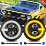 7"INCH Led Headlights C-shape Halo Ford F-100 F-250 Pickup 1953-1977 Mustang. Fixed Price $80.98.