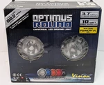 Vision Optimus Prime Series Set Of 2 Led Black Driving Lights XIL-OP110KIT Nob. Fixed Price $279.87.