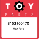 81521-60470 Toyota Lens Body Fr Turn 8152160470, New Genuine Oem Part. Fixed Price $460.36.