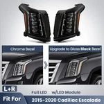 Full Led Headlight For 2015-2020 Cadillac Escalade All Black Left+right Pair. Fixed Price $379.99.