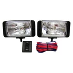 Peterson 566 Nightwatcher Series 5.6" 2X55W Rectangular Driving Beam Light. Fixed Price $54.20.