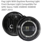 Led Daytime Running Fog Light For 2007-2013 Gmc Sierra 1500 2500 3500. Fixed Price $75.00.