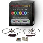 Rgb Angel Eye Led Halo Kit With Ir Remote For 06-09 Chrysler Pacifica Headlights. Fixed Price $139.30.