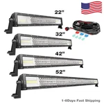 Nilight Straight Led Bar 22" 32" 42" 52" Combo Off Road Lighting For Jeep. Fixed Price $145.99.