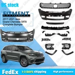Front Complete Bumper W/ Running Light Fits Jeep Grand Cherokee SRT8 2017-2021. Fixed Price $466.82.