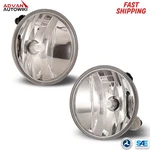 Clear Lens Pair Round Fog Lights Replacement Lamps For Chevy Suburban 2007-2014. Fixed Price $30.59.
