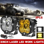 For Polaris Rzr Xp 4 1000 Turbo 900 Laser 3'' Led Pods Work Light Spot Flood. Fixed Price $94.95.