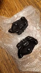1268260714 Coupe Front Fog Light Bracket C126 380SEC 420SEC 500SEC 560SEC Pair. Fixed Price $95.00.