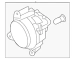 Genuine Kia Fog Lamp Assembly 92202-A7310. Fixed Price $263.33.