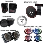 Race Sport JJKS1K Off-road Light For 07-17 Jeep Wrangler. Fixed Price $900.63.