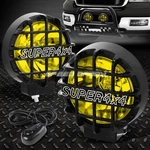 6" Round Black Housing Yellow Fog Light/offroad Super 4X4 Guard Work Lamp+switch. Fixed Price $36.88.