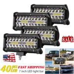 7" Inch 1600W Led Work Light Bar Flood Spot Combo Fog Lamp Offroad Driving Truck. Fixed Price $12.99.