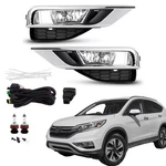 For Honda Crv Cr-v 2015 2016 Fog Lights Lamps W/bezels Covers+switch/wiring Kits. Fixed Price $40.00.