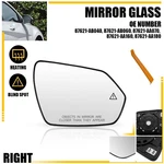 Mirror Glass Heat Blind Spot Right Passenger Side For Hyundai Elantra 2021-2025. Fixed Price $21.84.
