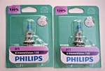 2 Philips H1 X-treme Vision 130% Halogen Headlight Bulbs XV130B1 Pair. Fixed Price $25.20.