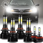 6X 6000K Led Headlight High-low + Fog Bulbs Kit For 2013-2015 Toyota RAV4. Fixed Price $33.84.