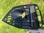 Genuine Audi Front Bumper Grille Left Side Black 8W0.807.681.AS 8W0807681. Fixed Price $107.63.