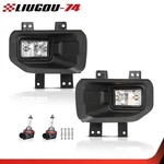 Fit 2015-2017 Ford F-150 Clear Lens Front Bumper Fog Lights Driving Lamps. Fixed Price $26.00.