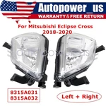 8315A031 Fit Mitsubishi Eclipse 18-20 Left & Right Bumper Signal Lamp Fog Light. Fixed Price $67.89.