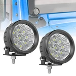 2X 4" 90W Round Led Offroad Driving Spot Work Headlights Fog 4WD Utv 3.5". Fixed Price $34.99.