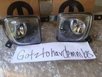 2004-08 Oem Chrysler Crossfire Fog Light Lamp Lh Left Rh Right Pair Mopar. Fixed Price $775.00.