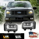 2024 2025 2026 Ford F150 F-150 Led Drl Bumper Fog Lights Driving Lamps Lh Rh. Fixed Price $259.99.