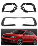 Pair Front Fog Light Housing Bracket And Trim For Vw Jetta 2015-2018 4PCS. Fixed Price $48.99.