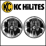 Kc Hilites 7" Gravity Led 40W Headlights Pair Fits 1997-2006 Jeep Wrangler Tj. Fixed Price $749.99.