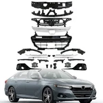 Front Bumper Kits For 21-22 Honda Accord Chrome Grille,fog Light Covers,brackets. Fixed Price $185.99.