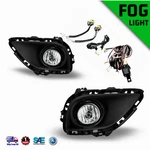 For 13-15 Mazda CX-9 Fog Lights Clear Lens Assembly Front Lamps Wiring Kit+bulbs. Fixed Price $49.99.