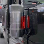 Peterbilt Louvered "glow Trim" Front Air Cleaner Led Light Bar Kit. Fixed Price $299.99.