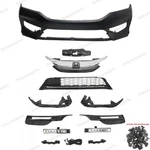 For Accord 2016-17 Front Bumper Cover/upper Lower Grilles/led Fog Light/brackets. Fixed Price $235.98.