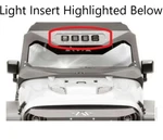 Fab Fours JK3021-1 Front Vicowl 4 Light Insert For 2007-2018 Jeep Wrangler. Fixed Price $179.99.