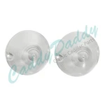 1957 Cadillac (except 2-DOOR Eldorado Models) Back Up Lenses Pair Reproduction. Fixed Price $75.00.
