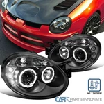 Fits 03-05 Dodge Neon SRT4 SRT-4 Replacement Led Halo Projector Headlights Black. Fixed Price $153.95.