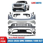 For 2022-2026 Gmc Sierra 1500 Front Bumper Assembly Fog Light W/o Sensor Hole. Fixed Price $949.99.