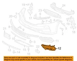 Honda Oem 16-17 Accord Front Bumper Components-fog Lamp Bezel 71115T3LA51. Fixed Price $29.47.