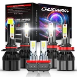 For Lexus RX350 2010-2014 6X 6000K White Led Headlight + Fog Hi/lo Bulbs. Fixed Price $23.99.