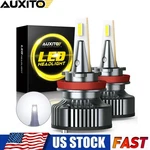 Auxito H11 H8 H9 Led Headlight Bulbs Conversion Kits Low Beam 6500K Bright White. Fixed Price $150.28.