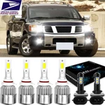 For Nissan Armada 2005-2010 Titan 2004-2015 Combo Led Headlight Fog Bulbs Kit. Fixed Price $25.73.
