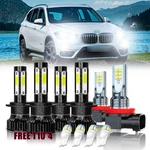 For Bmw X1 2012-2018 Led Headlight High Low Beam Fog Combo Kit. Fixed Price $29.99.